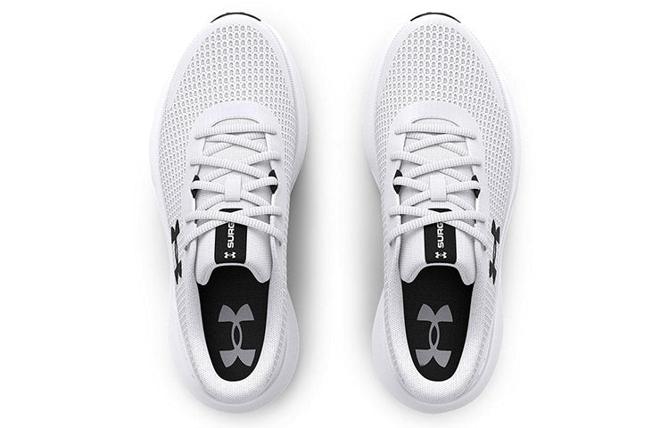 (WMNS) Under Armour Surge 3 'White Black' 3024894-100