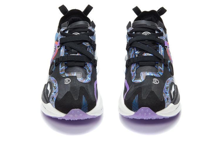 (WMNS) Li-Ning CRC 'Blue Black Purple' ARHR102-1