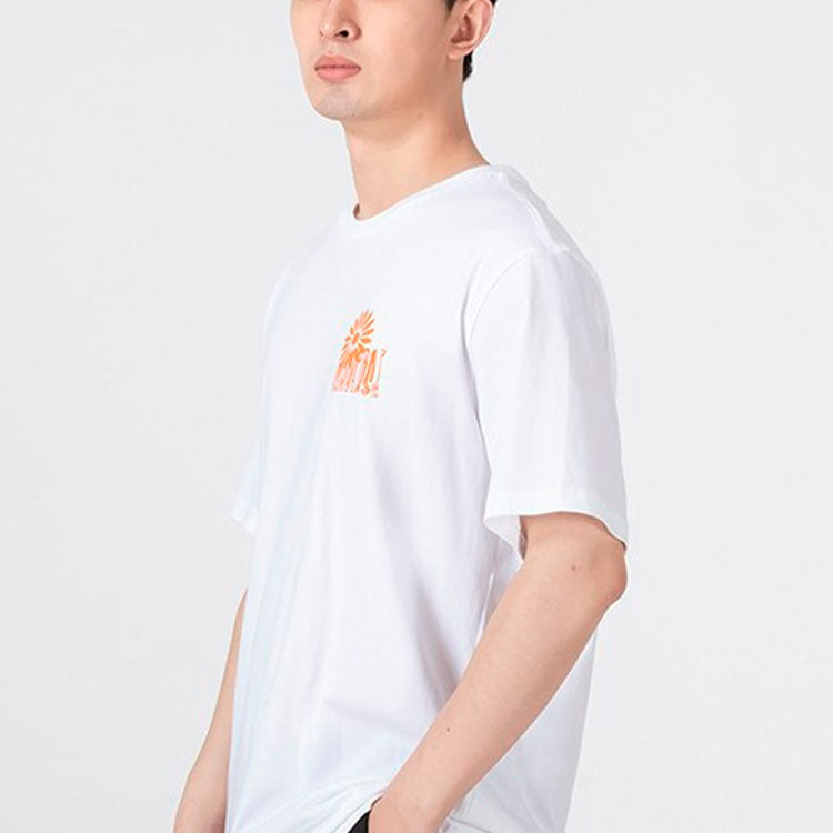 Men's Converse Printing Short Sleeve White 10019896-102