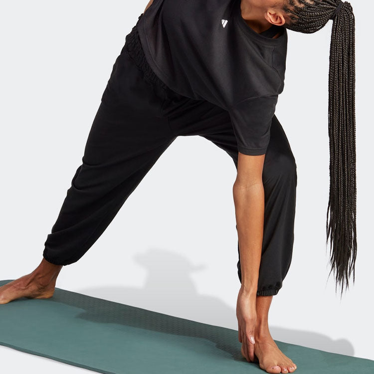 (WMNS) adidas Yoga Studio Pants 'Black' HS8122