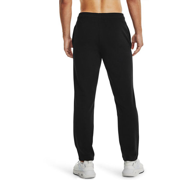 Under Armour Rival Terry Logo Fleece Sweatpants 'Black' 1361644-001