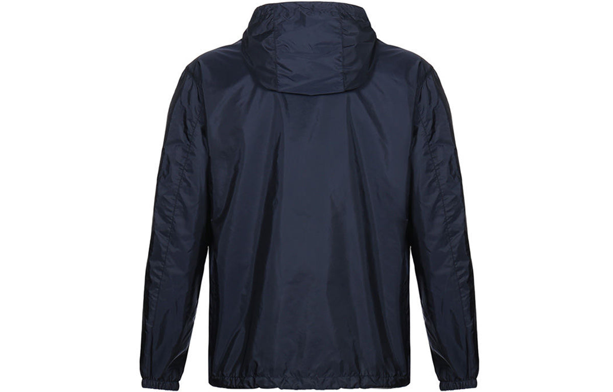 Men's PRADA Reversible Hooded Jacket Navy Blue SGH851-Q04-F0OBL-S-191