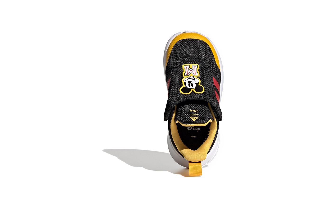 (TD) adidas Disney Mickey Mouse x Fortarun 'Black Yellow' IG7166