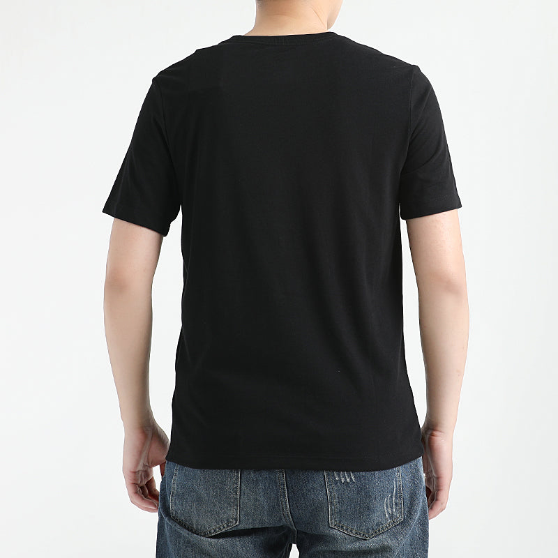 Nike Casual Sports Round Neck Running Short Sleeve Black CU8522-010