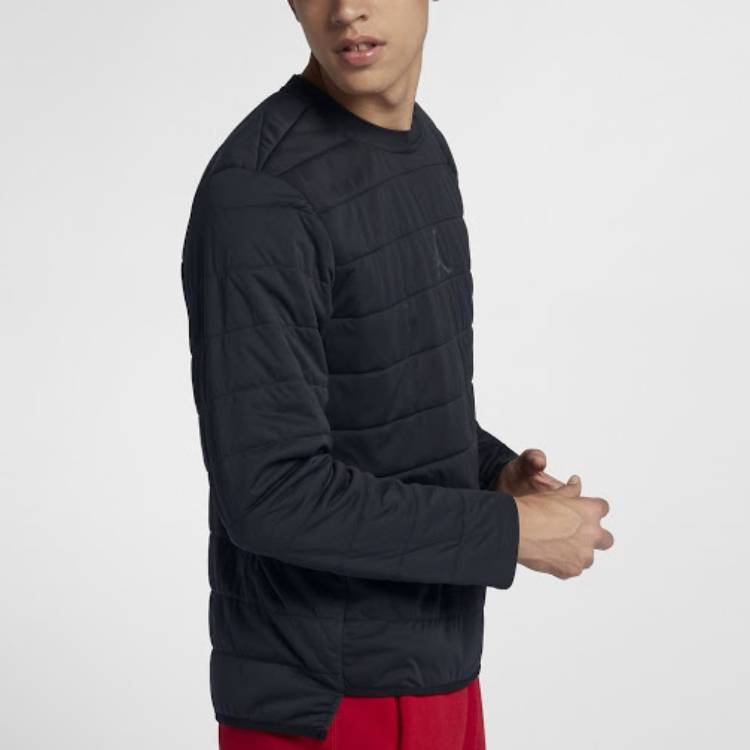 Air Jordan Zipper Stay Warm Training Pullover Black 889733-010