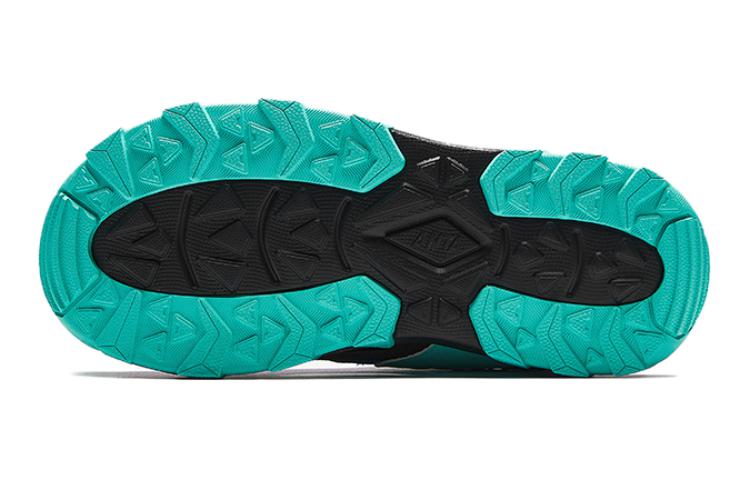 (GS) ANTA Sandals 'Black Teal Blue' A312426909-5