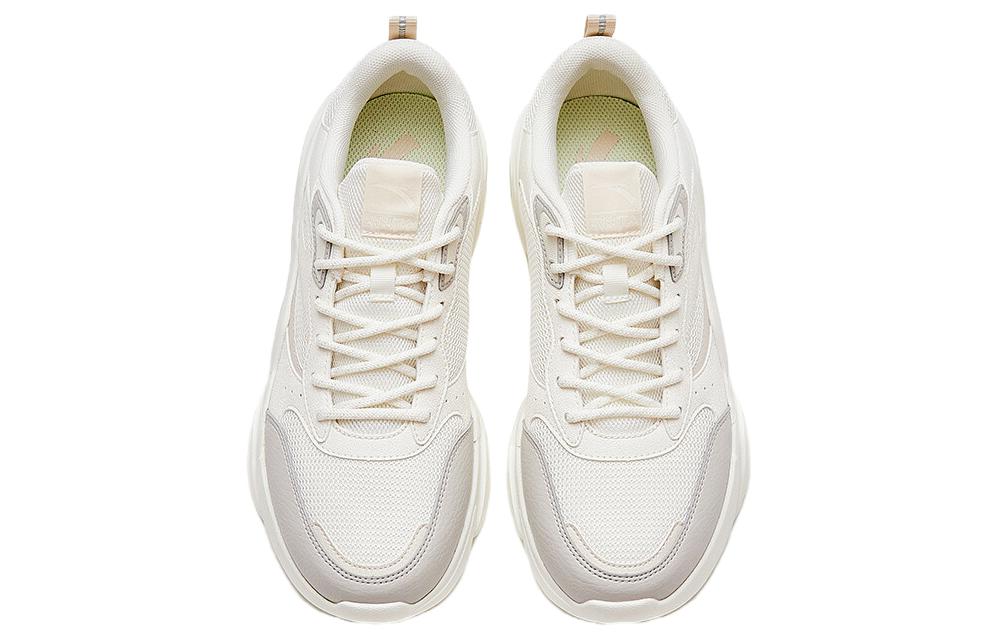 (WMNS) ANTA Running Series Sneakers 'White Beige Grey' 922338821-1