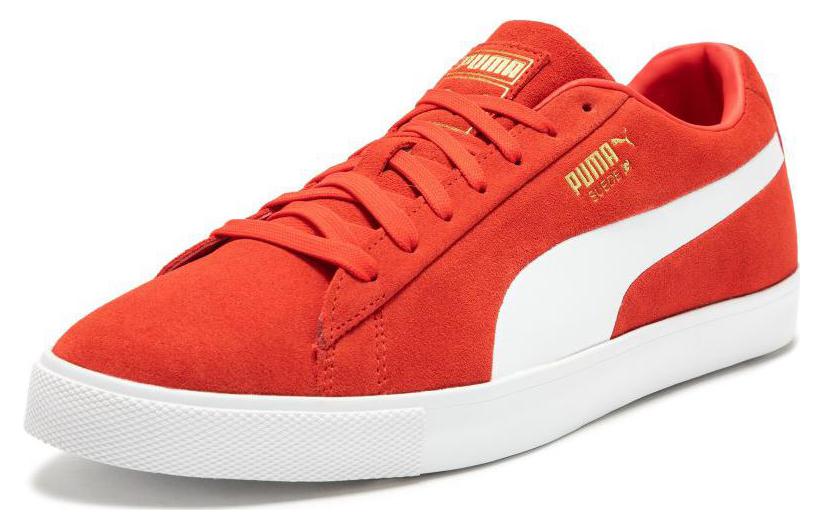 PUMA Fusion Suede For All Time LE Golf Shoes 'Red White' 379823-01