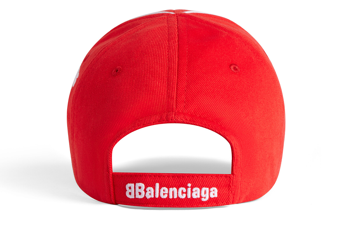 Balenciaga Soccer Cap 'Red' 778800410B26400