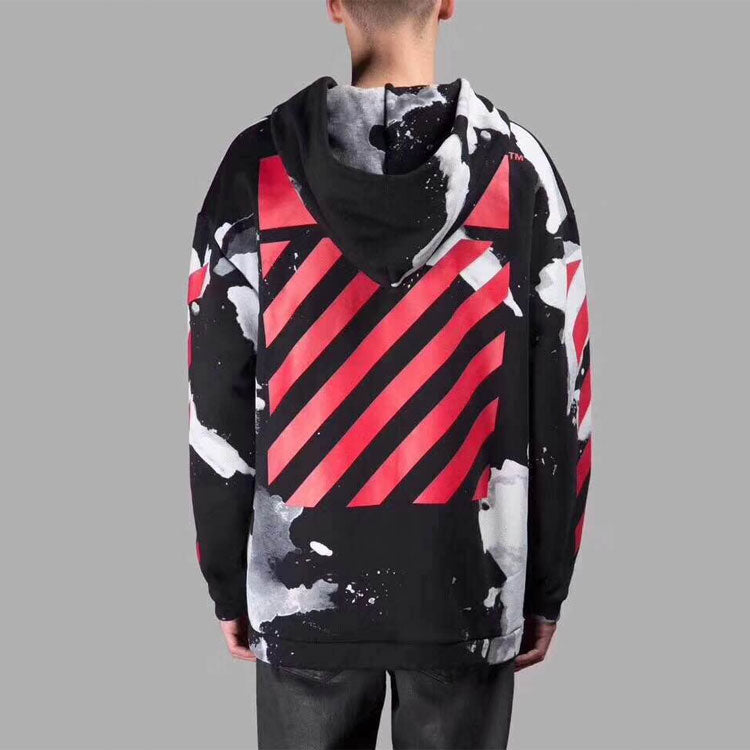 Men's Off-White Loose Fit Black OMBB010G20FLE0019932