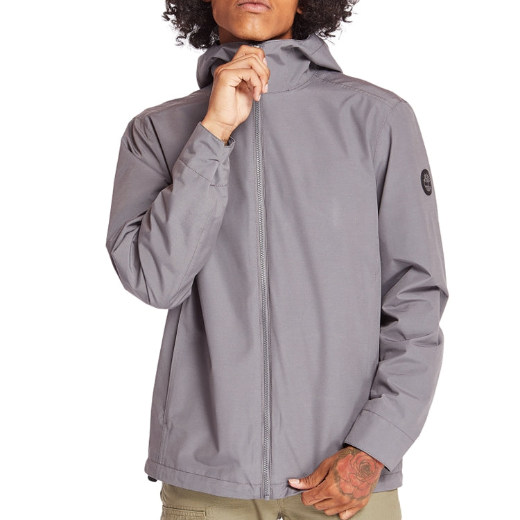 Men's Timberland waterproof Zipper Hooded Jacket Gray A29XA033
