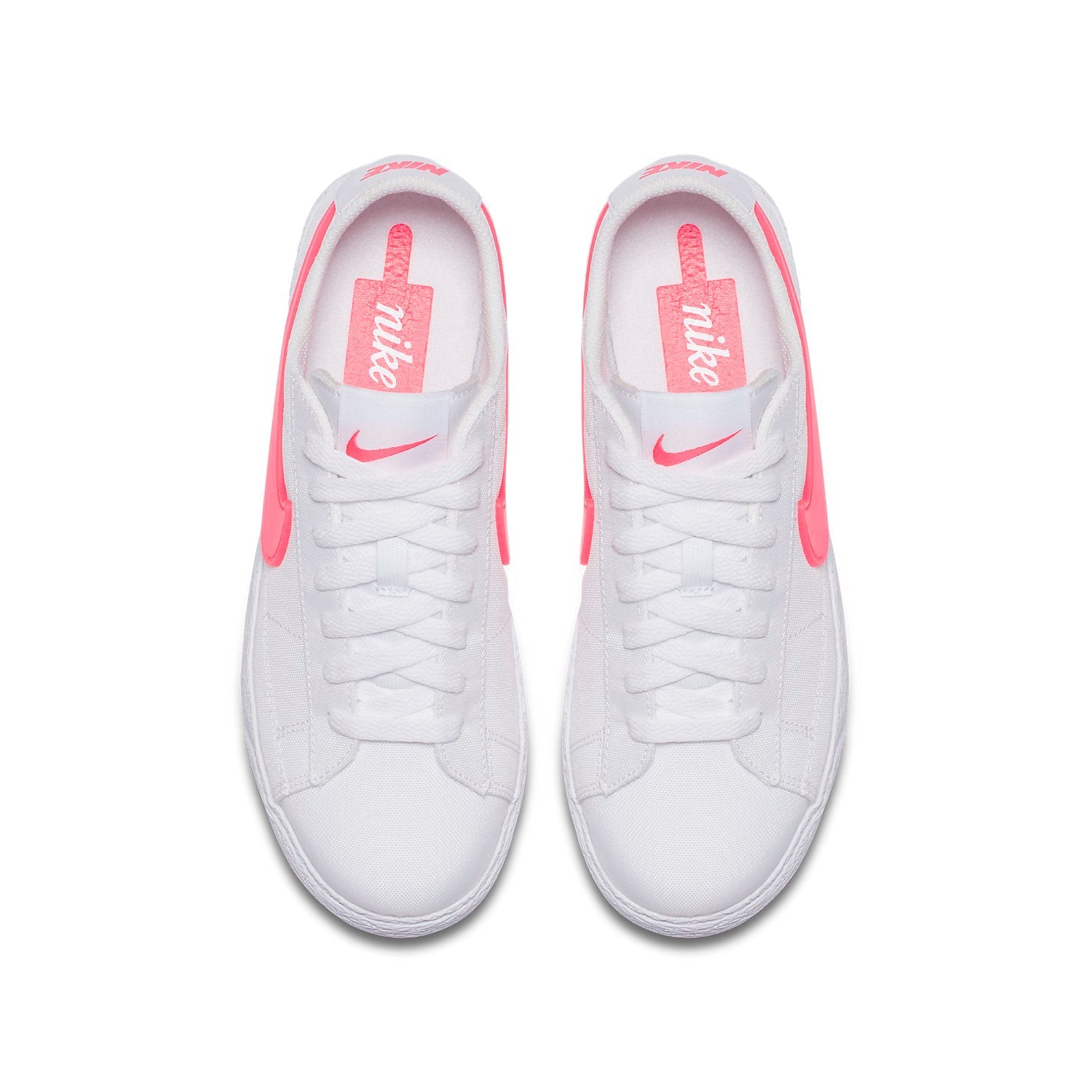 (GS) Nike Blazer Low Pop 'White Rush Pink' AQ5604-100