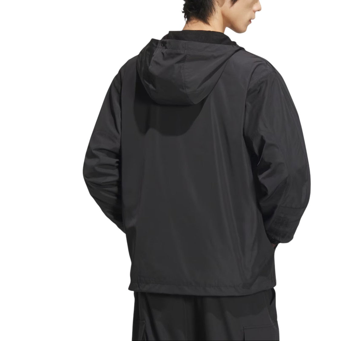 adidas Alanta Windbreaker Asia Sizing 'Black' JD6392