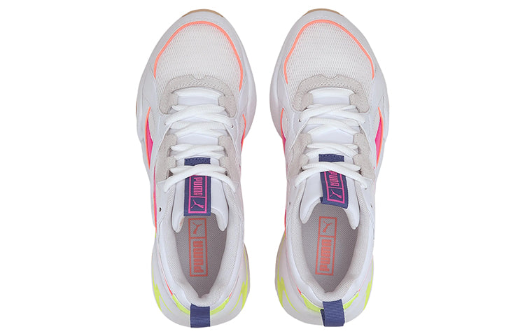 (WMNS) PUMA Nova 2 Pink/Green/White Low sneakers 370957-08