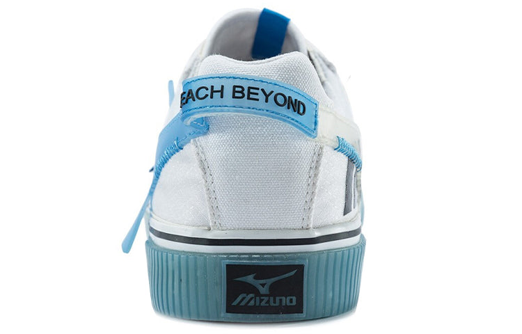 Mizuno Speed TR Low-Top Canvas Shoes White/Blue D1GH200401