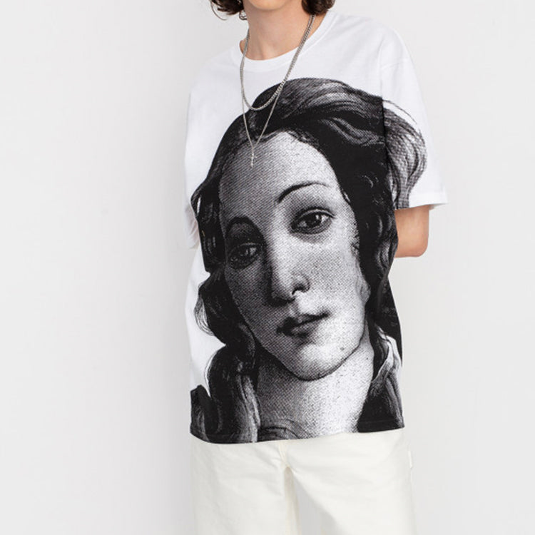 Men's Stussy Classic Avatar Short Sleeve White 1904551