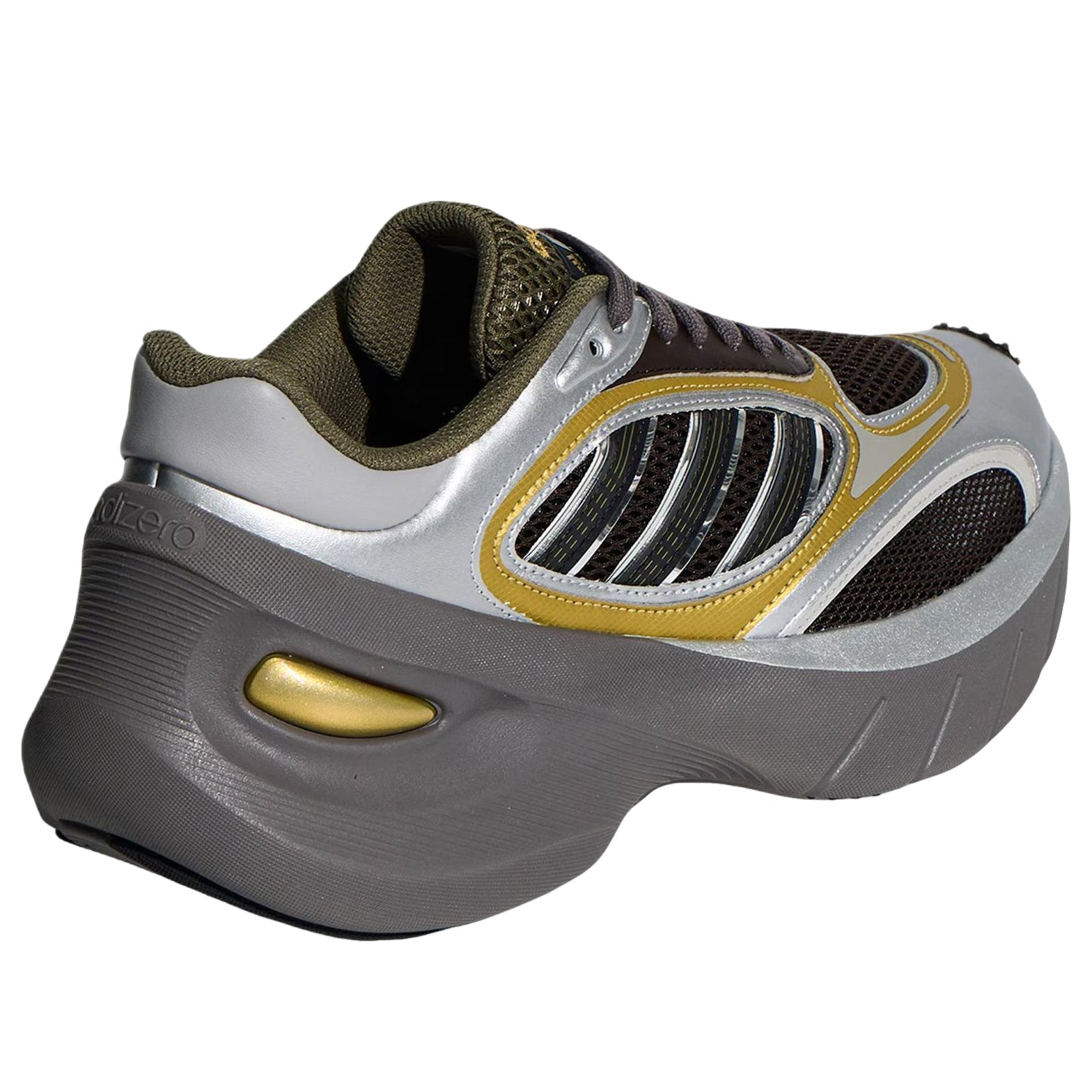 adidas Adizero Goukana 'Silver Metallic Dark Brown Gold' KJ5375