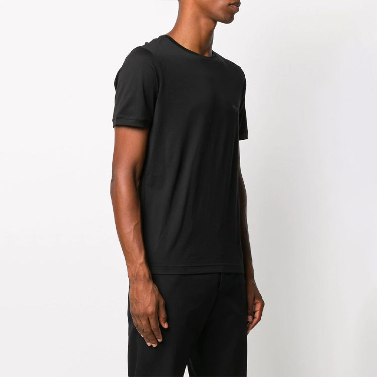 Men's FENDI Monster Eyes Short Sleeve Black FY0894ACNDF0QA1
