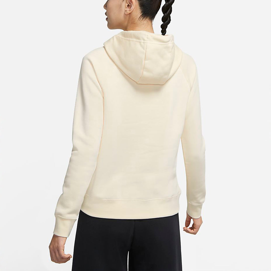 (WMNS) Nike Sportswear Fleece Hoodie 'Light Bone' BV4127-113