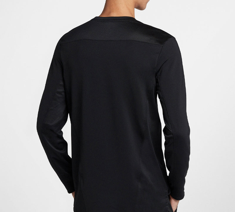 Air Jordan Ultimate Flight Basketball Long Sleeves Black 924561-010