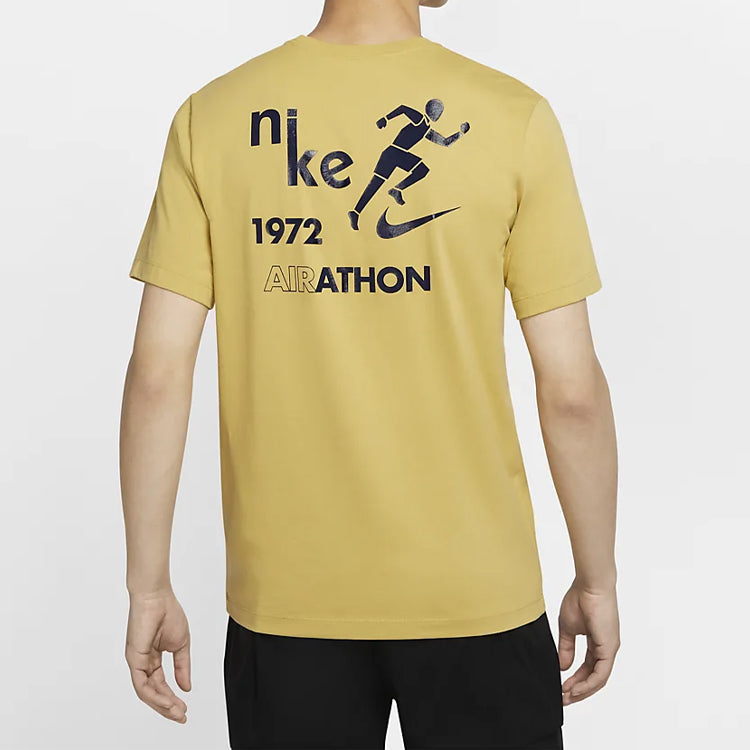 Men's Nike Sportswear Retro Gold Color T-Shirt CT6874-740
