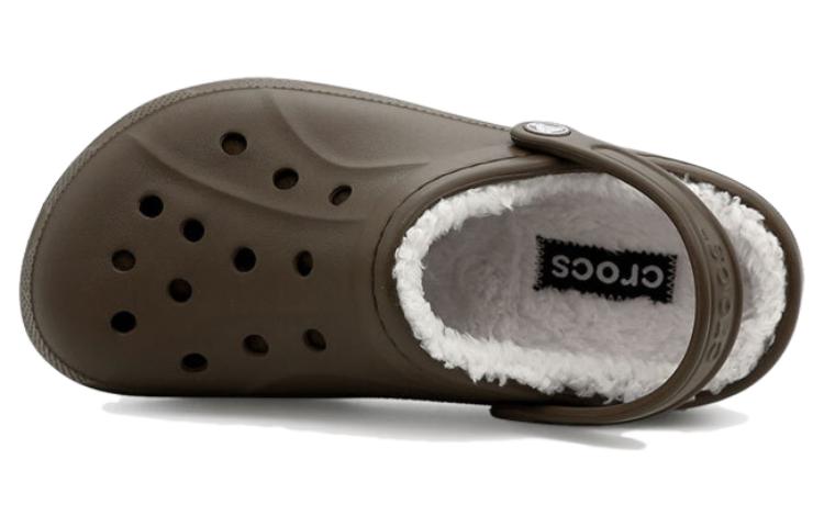 Crocs Classic Lined Clogs 'Walnut Oatmeal' 1624428A