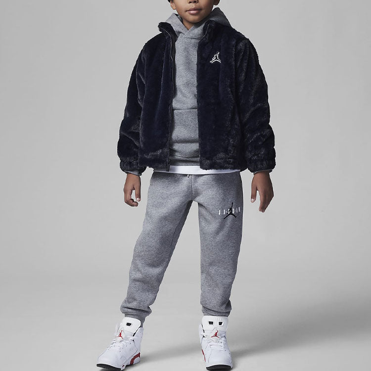 (PS) Air Jordan Fleece Jacket 'Black' FD4990-010