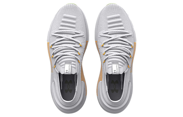 (WMNS) Under Armour HOVR Phantom 3 Launch 'White Orange Ice' 3026466-100