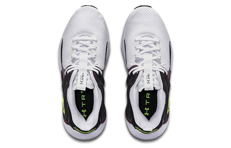 (WMNS) Under Armour HOVR Apex 3 'White Black' 3024272-105