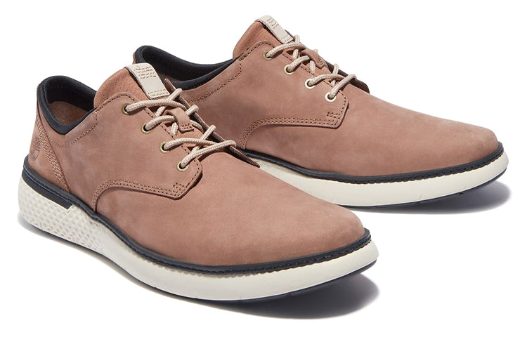 Timberland Cross Mark PT Oxford Trainers 'Light Brown' A2GWE
