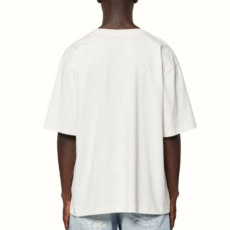 HERON PRESTON CTNMB T-shirt 'White Black' HMAA025C99JER0020310