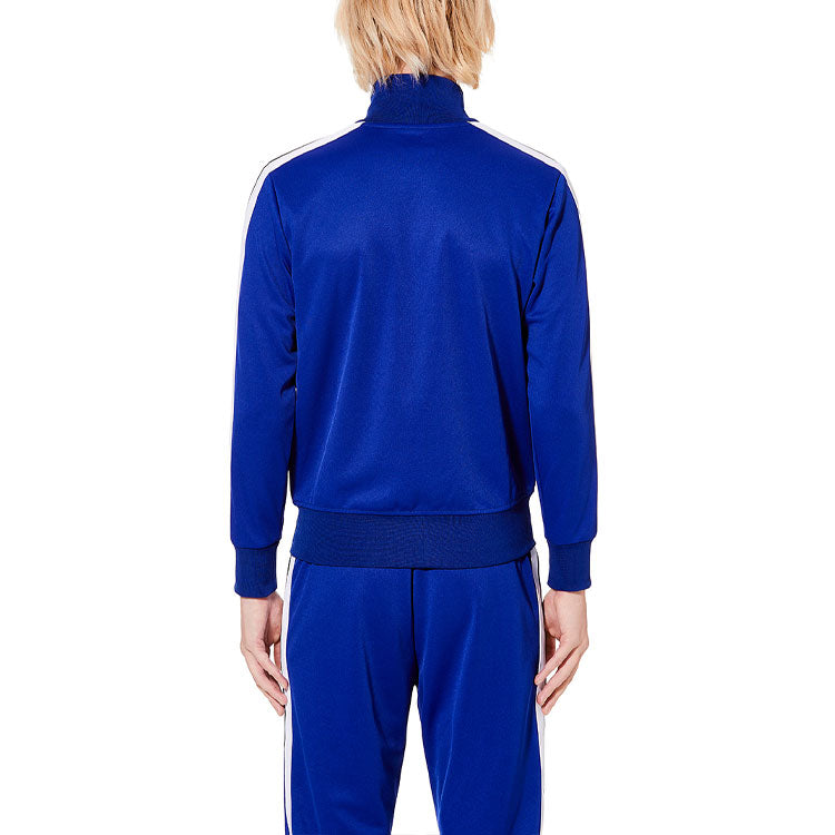 Men's PALM ANGELS Track Jacket Retro Sports Blue PMBD001E193840023001
