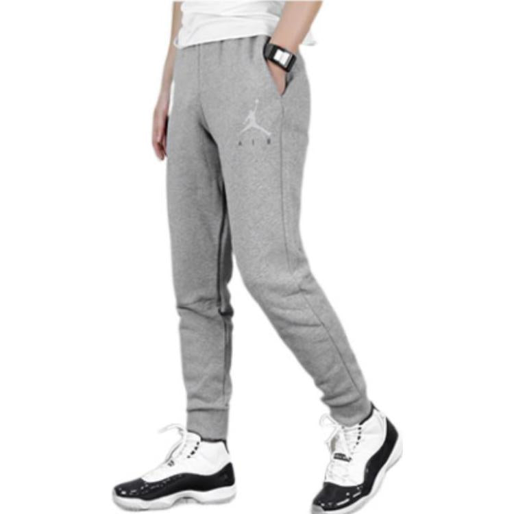 Air Jordan Flying Fleece Lined Sports Pants Men's Grey 942778-092