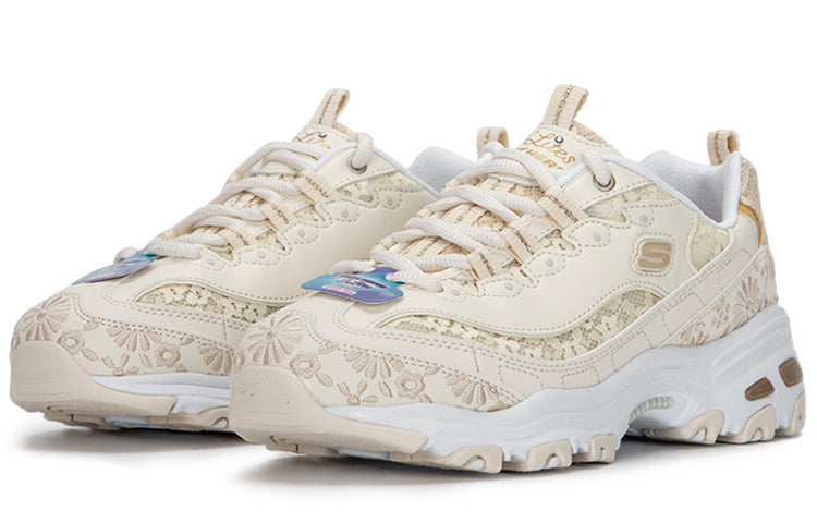 (WMNS) Skechers DLITES 1.0 'Beige' 896085-NAT