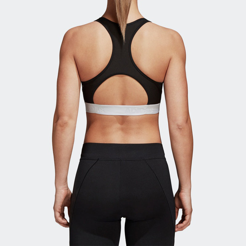 (WMNS) adidas DonAsia Sizing 't Rest Alphaskin Bra 'Black Grey White' DH4446