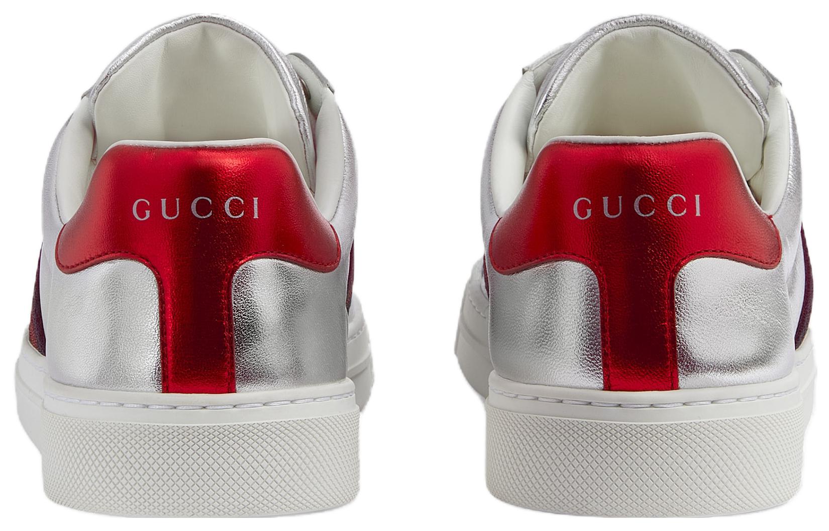 (WMNS) Gucci Ace 'Silver' 757944-AACPB-8148