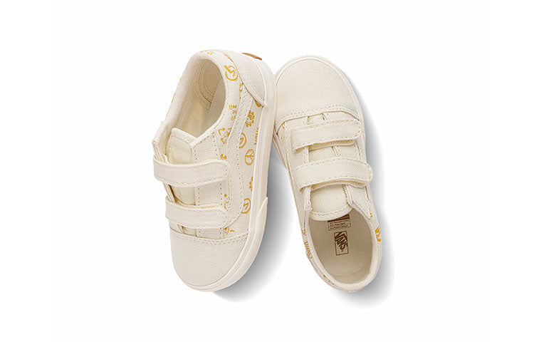 (TD) Vans Old Skool V 'Cream Yellow' VN0A4VJJF3X