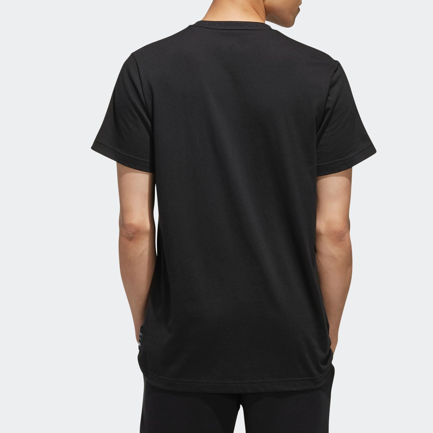 adidas neo x Crossover Athleisure Casual Sports Short Sleeve Black FR7987
