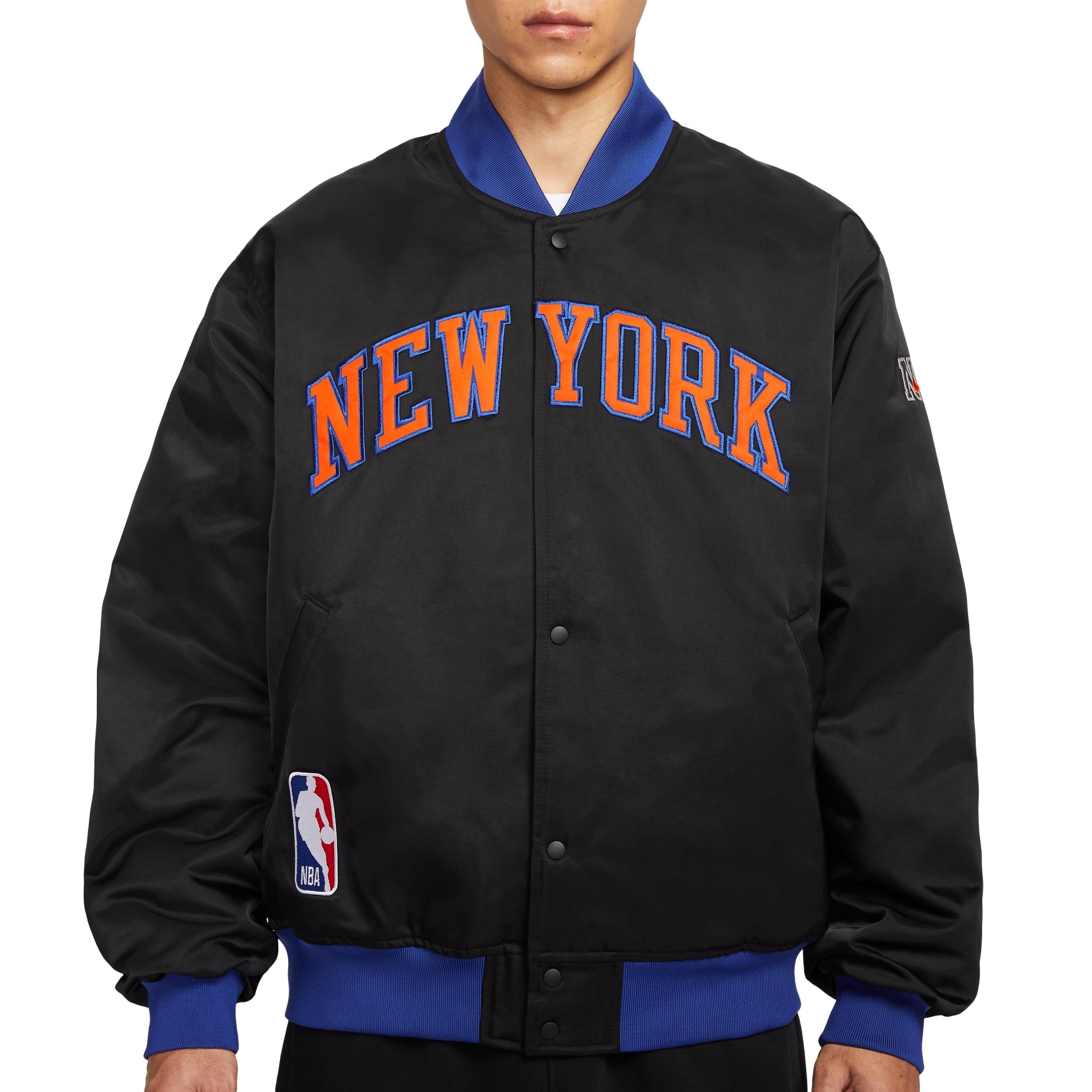 Nike New York Knicks City Edition NBA Premium Jacket 'Black'  IF8839-010