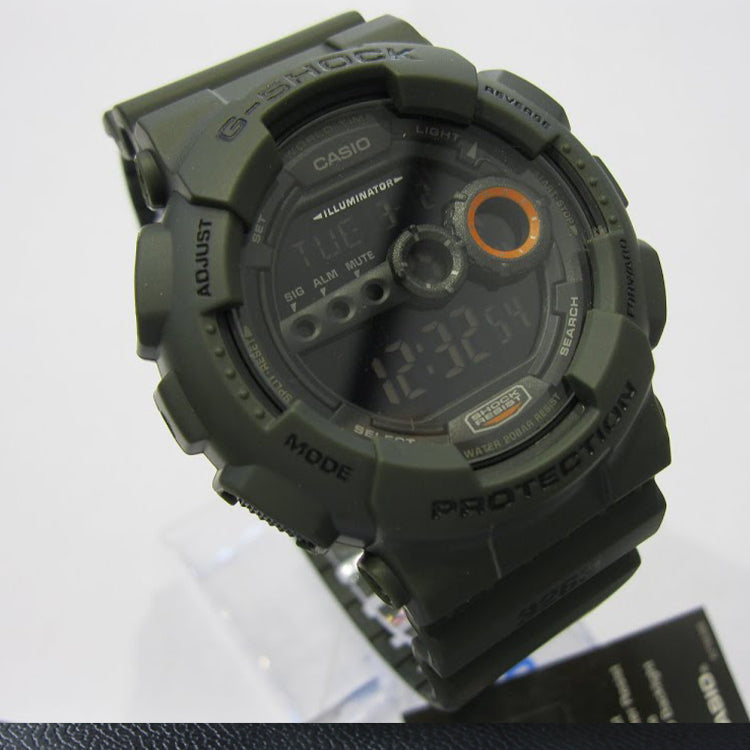 CASIO G-Shock Digital 'Green' GD-100MS-3