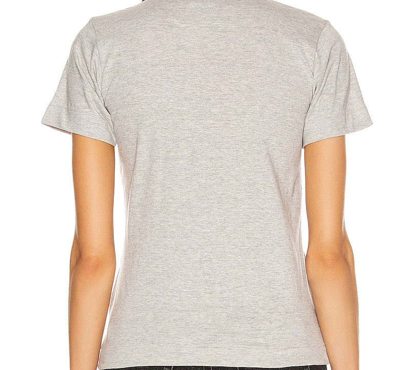 (WMNS) COMME des GARCONS PLAY Side Logo Tee 'Grey' AZ-T263-051