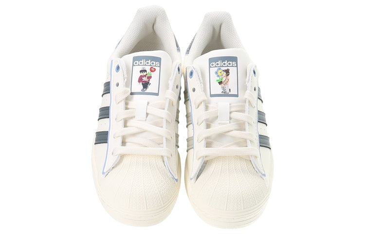 adidas originals Superstar x Charr Morita 'White Blue' GY0009