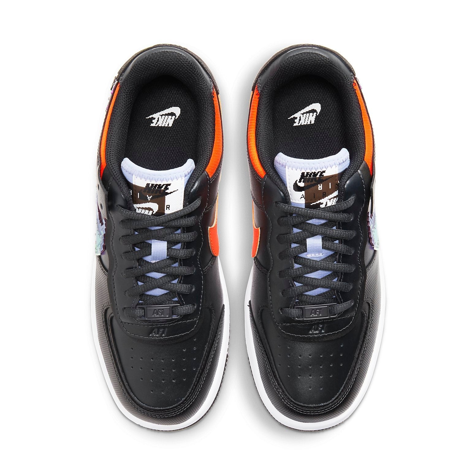 (WMNS) Nike Air Force 1 Shadow SE 'Pixel Swoosh - Off Noir' CV8480-001