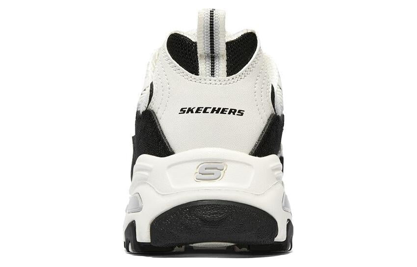 (WMNS) Skechers D'Lites - Biggest Fan Shoes 'White Black' 896273-NTBK