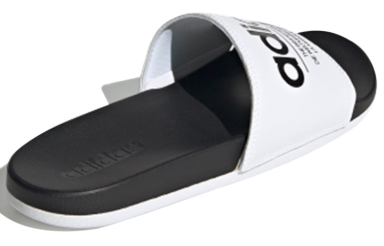 adidas neo Adilette Comport 'Black White' FX4287