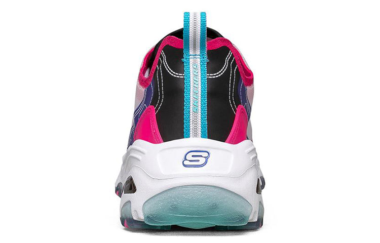 (WMNS) Skechers D'Lites 1.0 Low Top Running Shoes Red 149235-BLHP