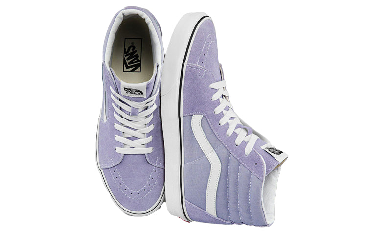 Vans Unisex SK8-Hi High-Top Sneakers Purple Light Purple VN0A5JMJARO
