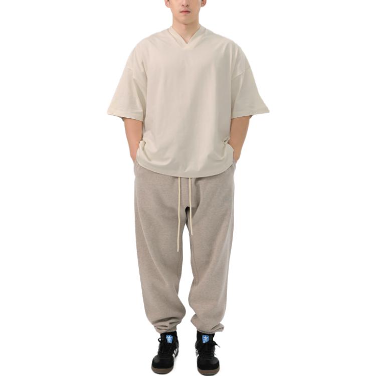 Fear of God Essentials V-Neck 'Silver Cloud' 125BT234112F