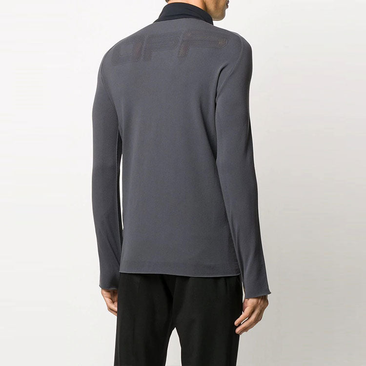 Off-White Logo Printing Thin and light Sports Jacket Slim Fit Version Black OMVL005I20KNI0010610
