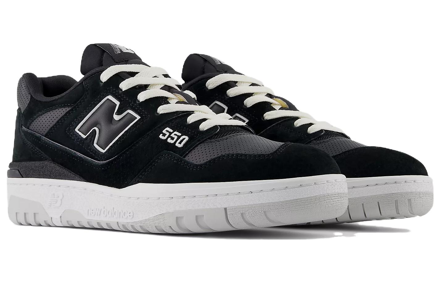 New Balance 550 Shoes 'Black Grey White' BB550PRA